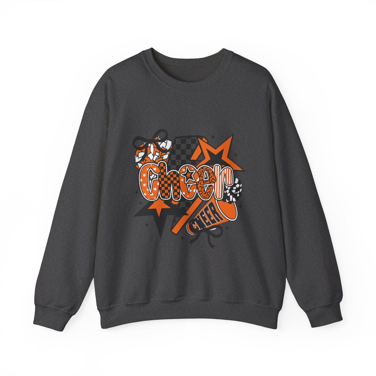 Cheer Squad Sweatshirt, Cheerleader Gift, Cozy Crewneck, Sports Fan Apparel, School Spirit Clothing, Team Spirit Wear