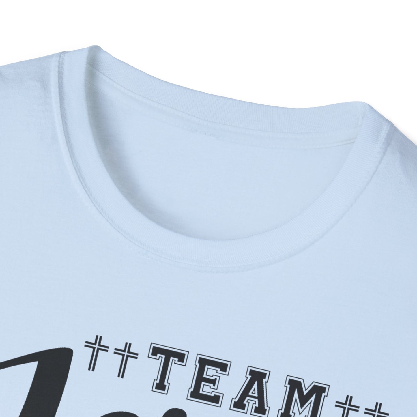 Team Jesus Unisex Softstyle T-Shirt - Faith Hope Love Graphic Tee, Christian Apparel, Church Event Wear, Gift for Believers, [...]