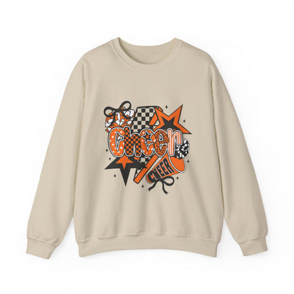 Cheer Squad Sweatshirt, Cheerleader Gift, Cozy Crewneck, Sports Fan Apparel, School Spirit Clothing, Team Spirit Wear
