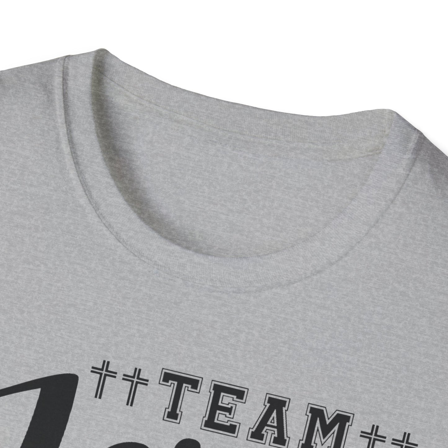 Team Jesus Unisex Softstyle T-Shirt - Faith Hope Love Graphic Tee, Christian Apparel, Church Event Wear, Gift for Believers, [...]