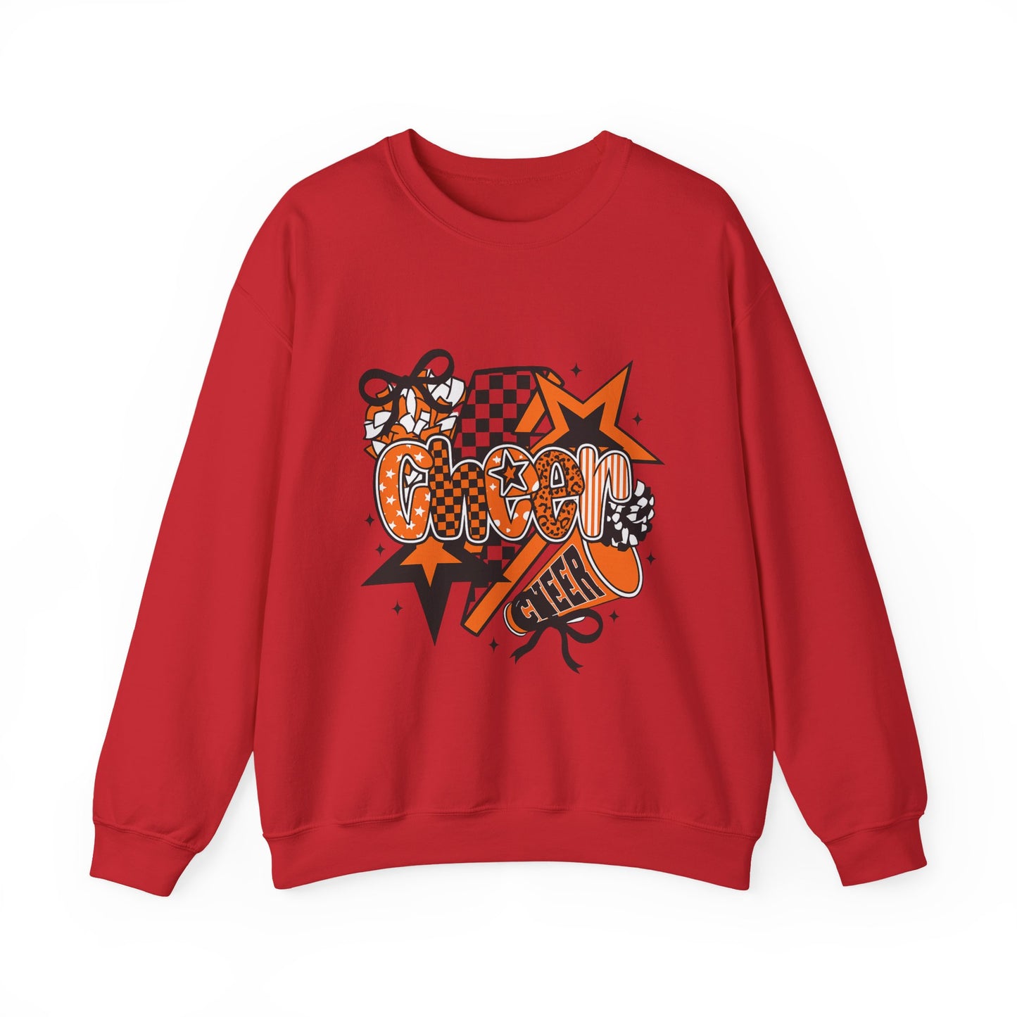 Cheer Squad Sweatshirt, Cheerleader Gift, Cozy Crewneck, Sports Fan Apparel, School Spirit Clothing, Team Spirit Wear