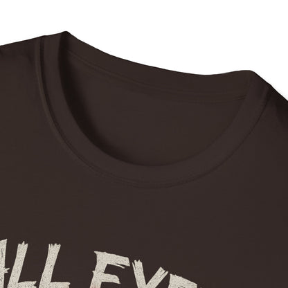 All Eyez on Me Skull Unisex T-Shirt | Casual Streetwear, Music Vibe Tee, Cool Graphic Apparel, Hip-Hop Fashion, Gift for Music Lovers