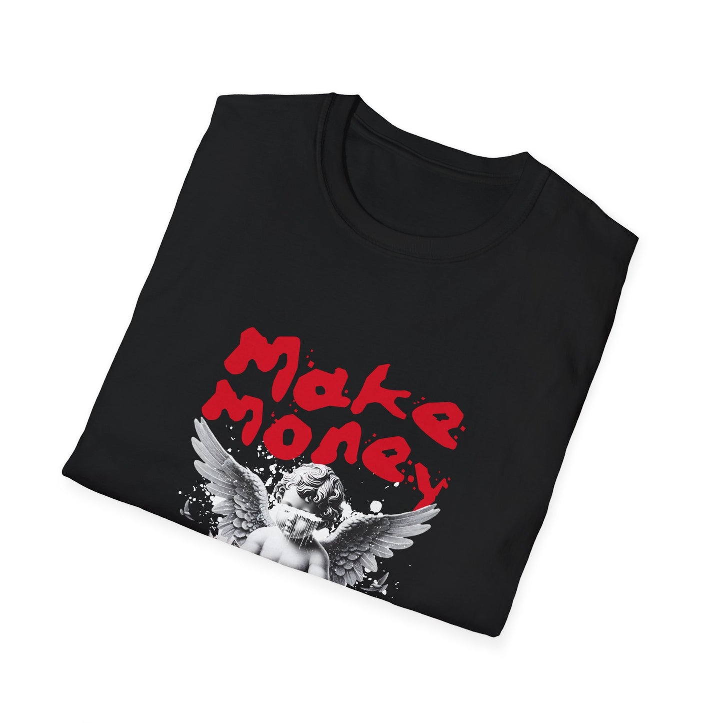 Make Money Angel T-Shirt, Unisex Graphic Tee, Casual Fashion, Gift for Entrepreneurs, Motivational Shirt