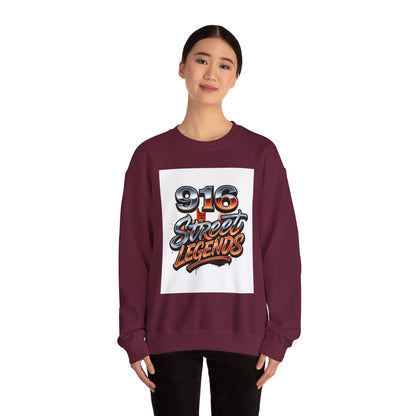 Street Legends Unisex Crewneck Sweatshirt, Urban Fashion, Cozy Streetwear, Gift for Him/Her, Casual Layering