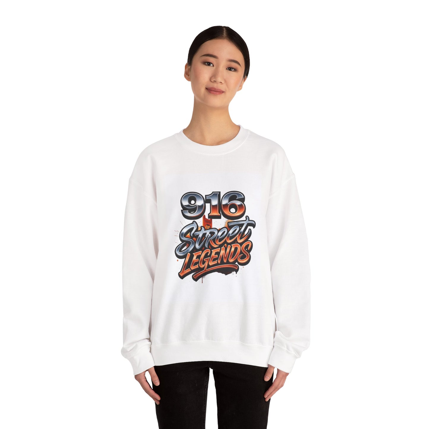 Street Legends Unisex Crewneck Sweatshirt, Urban Fashion, Cozy Streetwear, Gift for Him/Her, Casual Layering