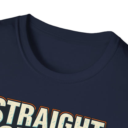 Unisex Graphic T-Shirt, Funny Quote Tee, Straight Outta Patience Shirt, Casual Wear, Gifts for Him/Her