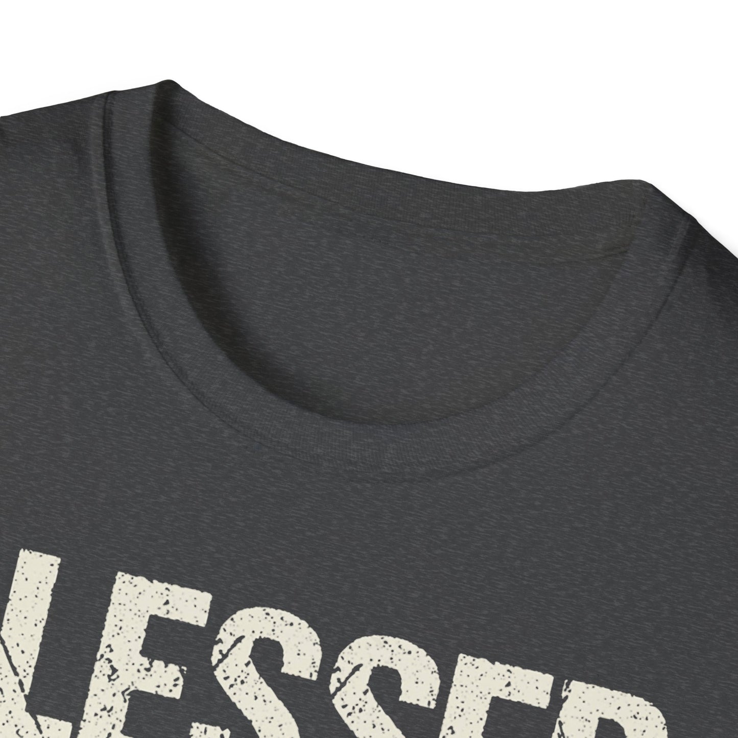 Faith-Inspired Graphic T-Shirt - Blessed, Saved, Loved - Perfect for Church, Gifts, or Everyday Wear