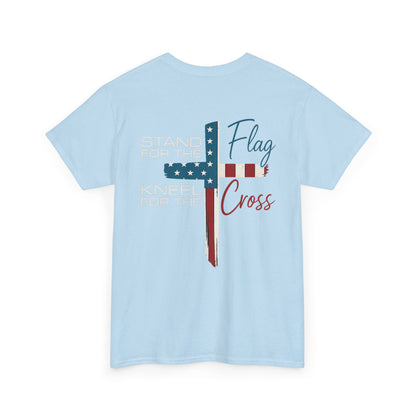 Patriotic Graphic Tee, Religious T-Shirt, Faith-Based Apparel, 4th of July Shirt, Inspirational Clothing