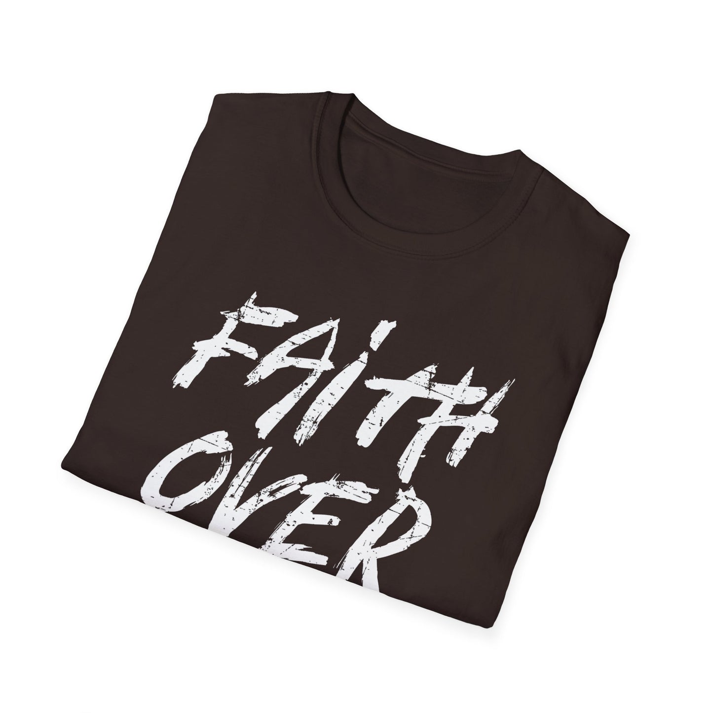 Faith Over Fear Unisex Softstyle T-Shirt