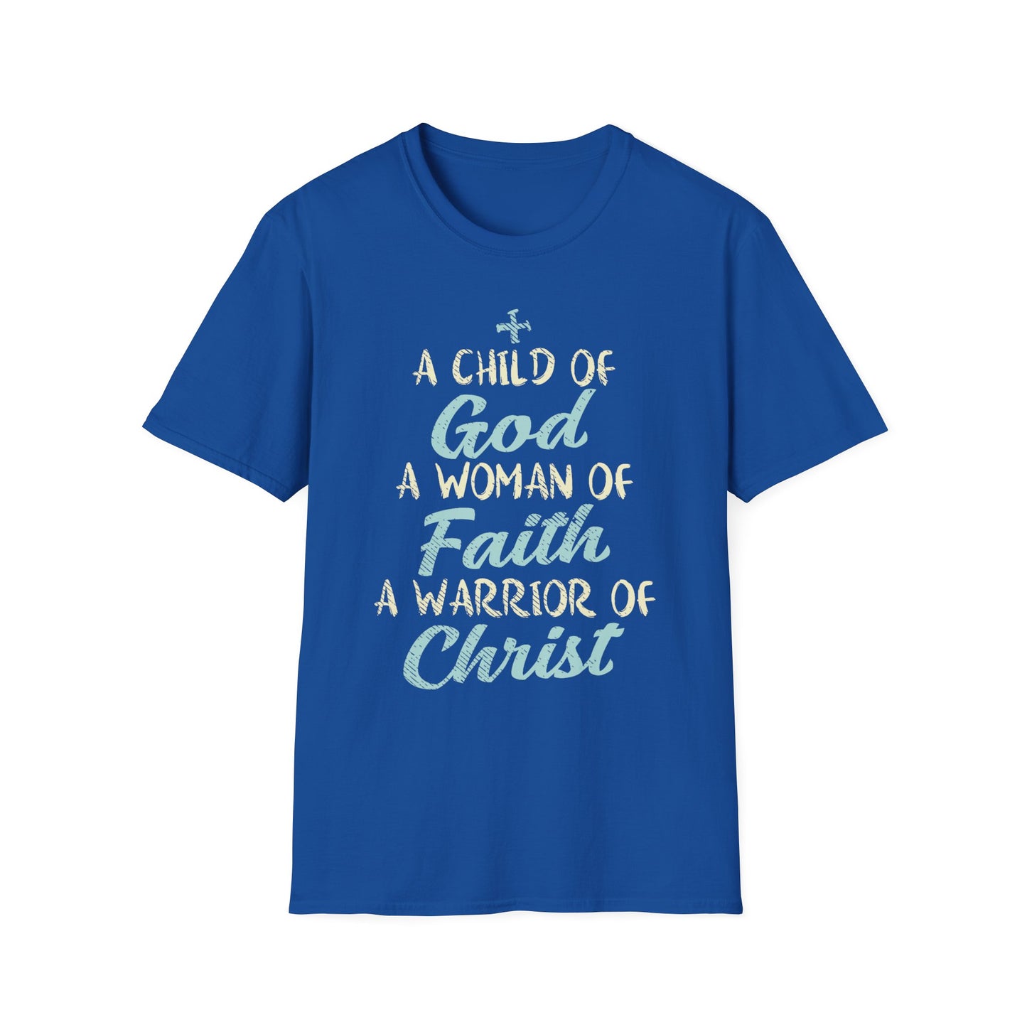 Faith Warrior T-Shirt | Inspirational Christian Tee, Spiritual Apparel, Gift for Believers, Religious Shirt, Motivational Wear