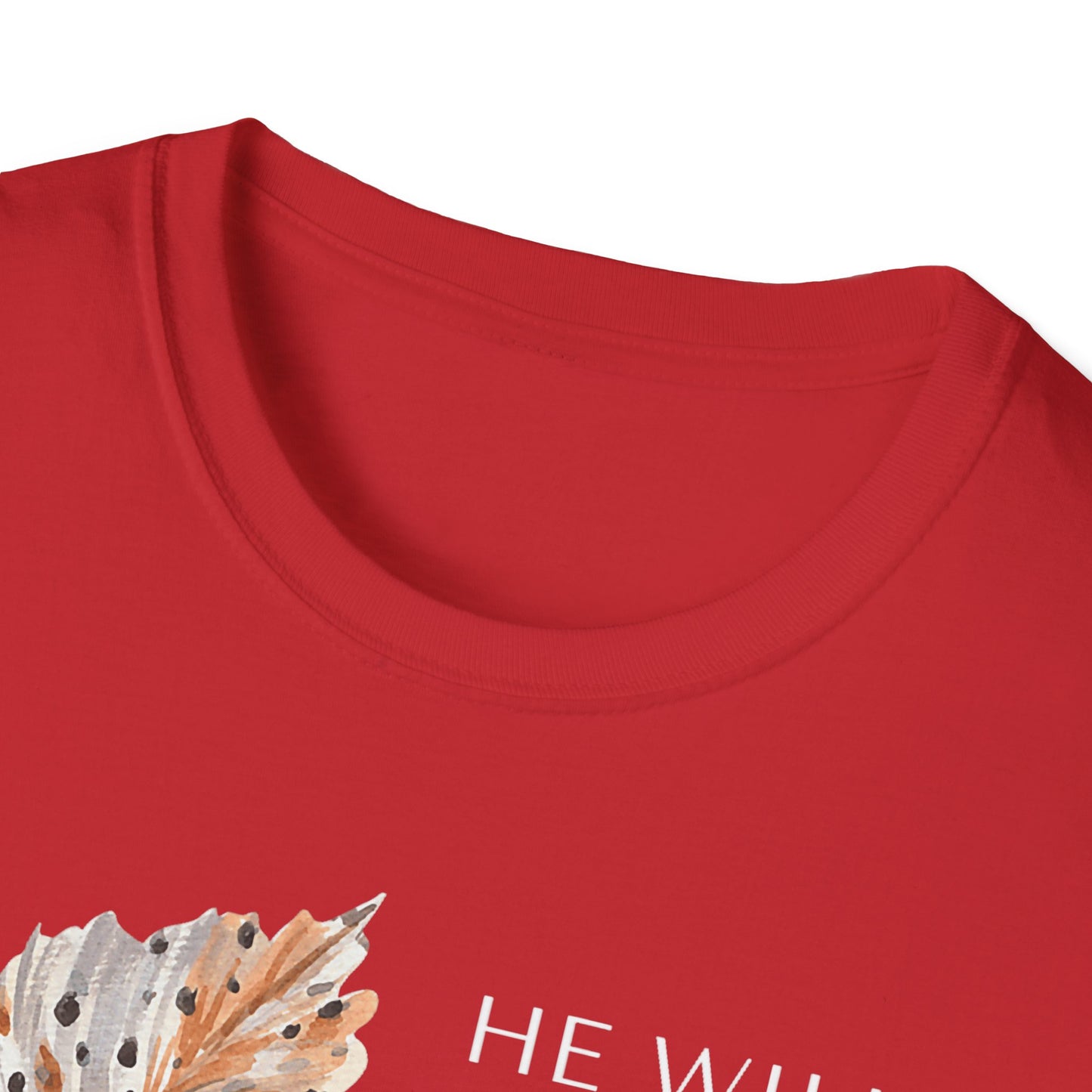 Faith-Inspired Unisex Softstyle T-Shirt – Psalm 91:4