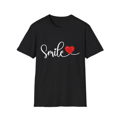 Smile Love Unisex Softstyle T-Shirt