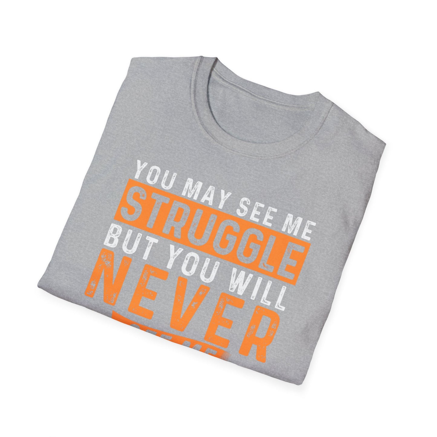 Motivational Quote T-Shirt - 'Never Quit' Inspiration