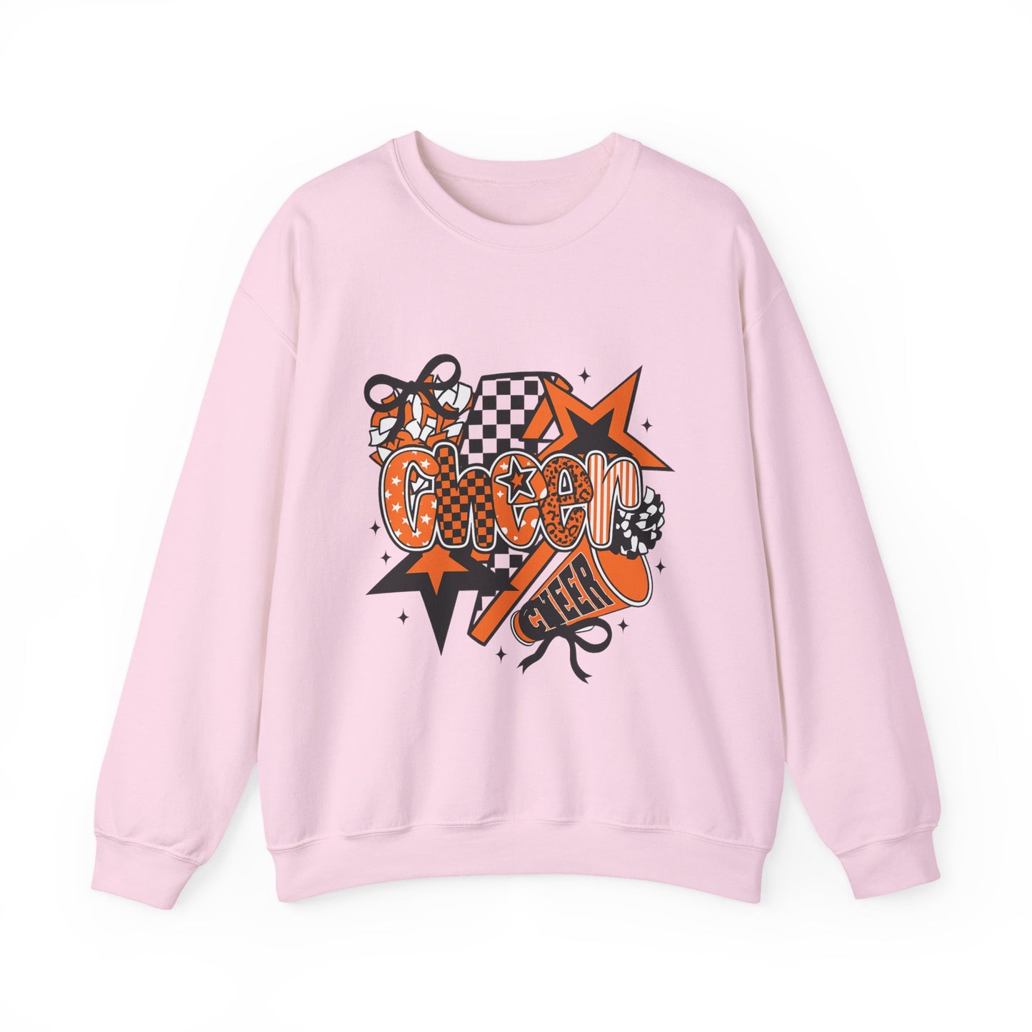 Cheer Squad Sweatshirt, Cheerleader Gift, Cozy Crewneck, Sports Fan Apparel, School Spirit Clothing, Team Spirit Wear