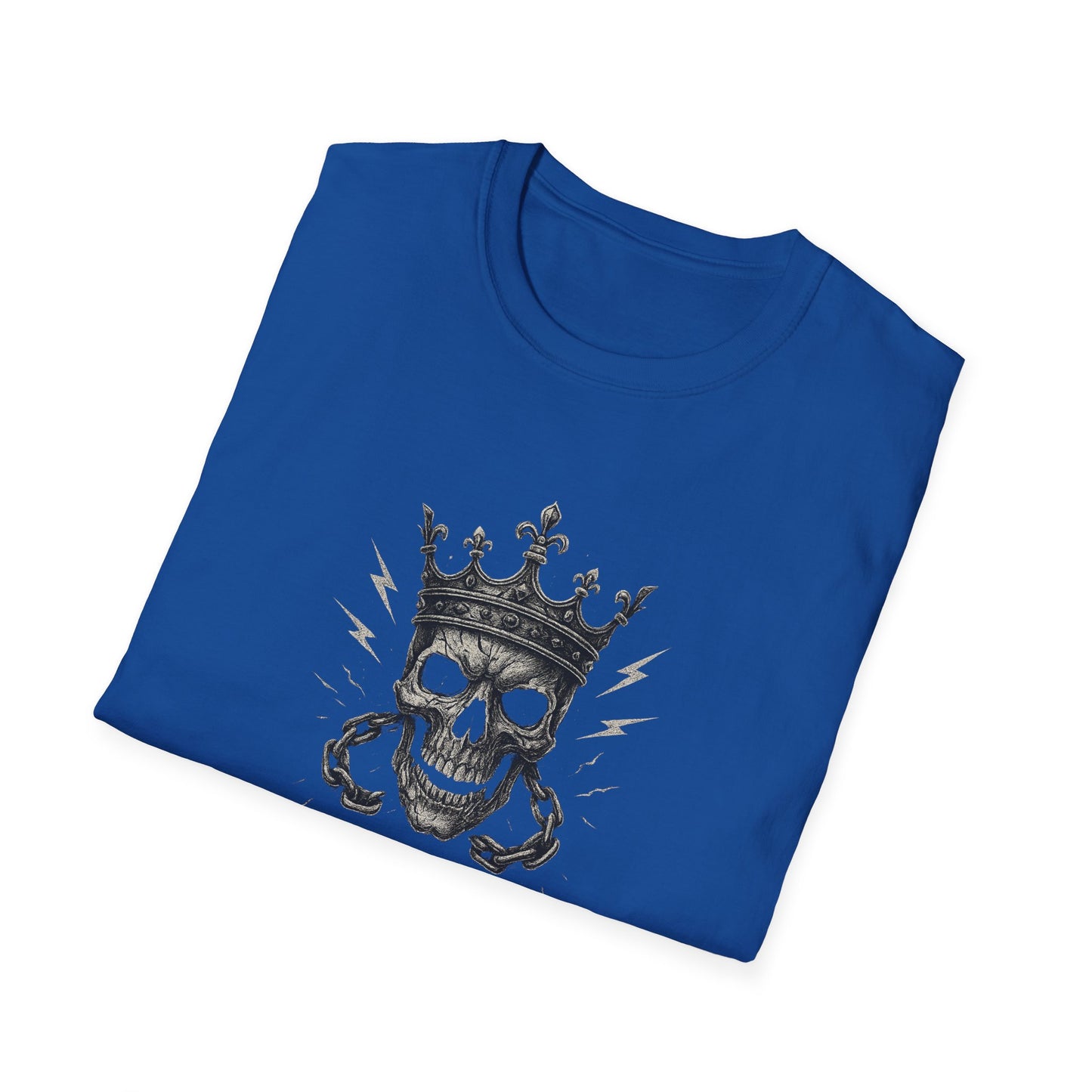 Skull Crown Unisex T-Shirt, Rule Yourself Apparel, Edgy Graphic Tee, Streetwear, Self-Empowerment Gift