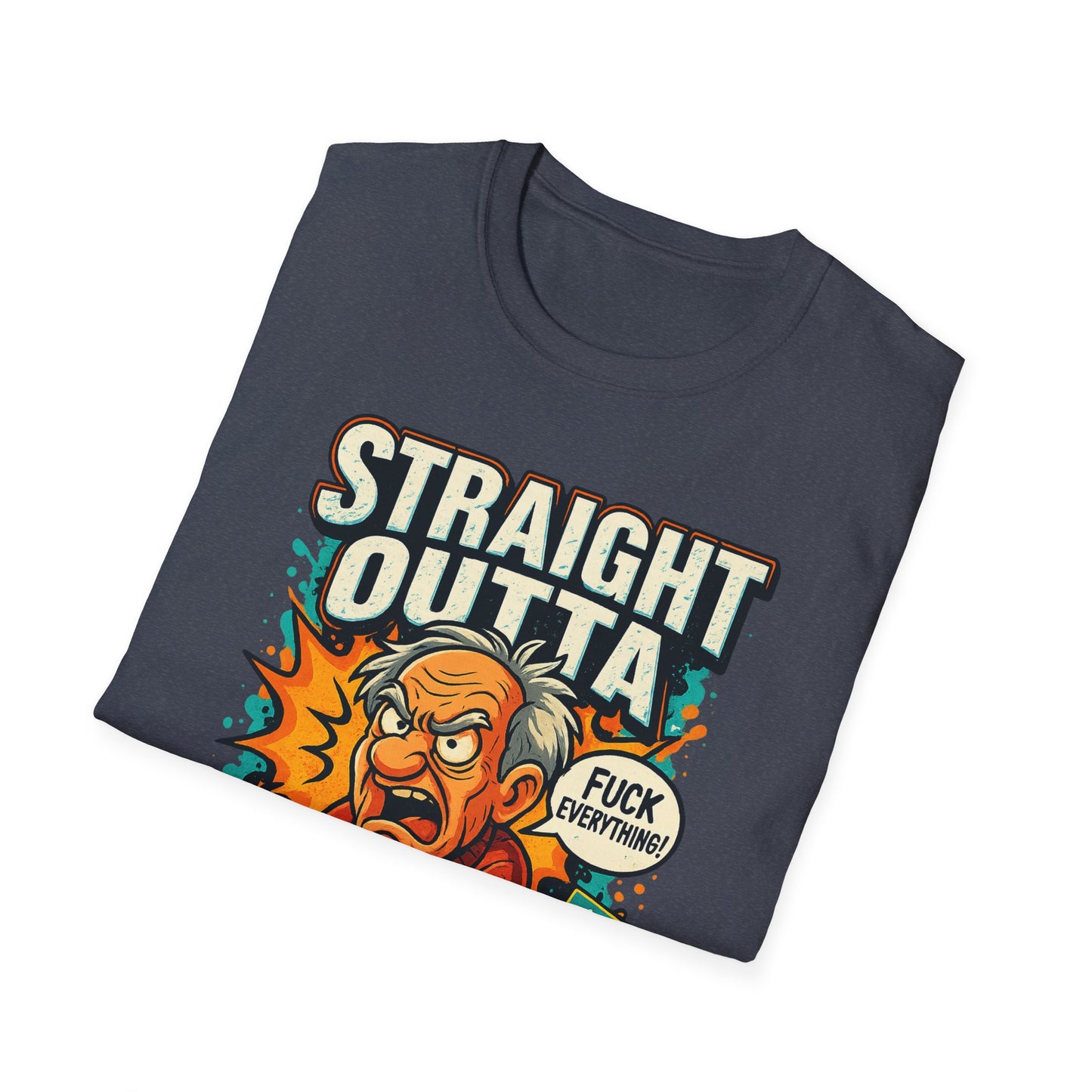 Unisex Graphic T-Shirt, Funny Quote Tee, Straight Outta Patience Shirt, Casual Wear, Gifts for Him/Her