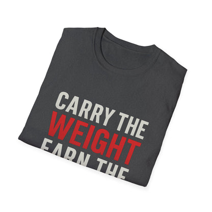 Strength Motivational T-Shirt, Gym Wear, Workout Top, Fitness Gift, Unisex Casual Tee