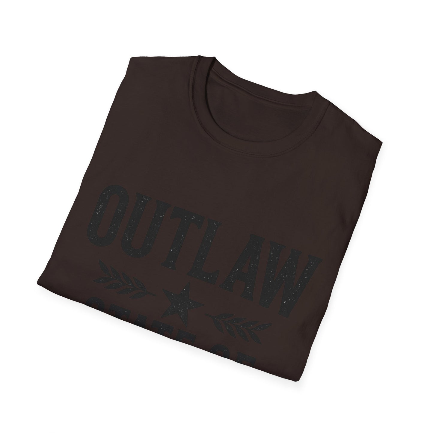 Unisex Outlaw State of Mind T-Shirt, Casual Tee, Gift for Rebels, Comfy Shirt, Festival Wear, Statement Apparel