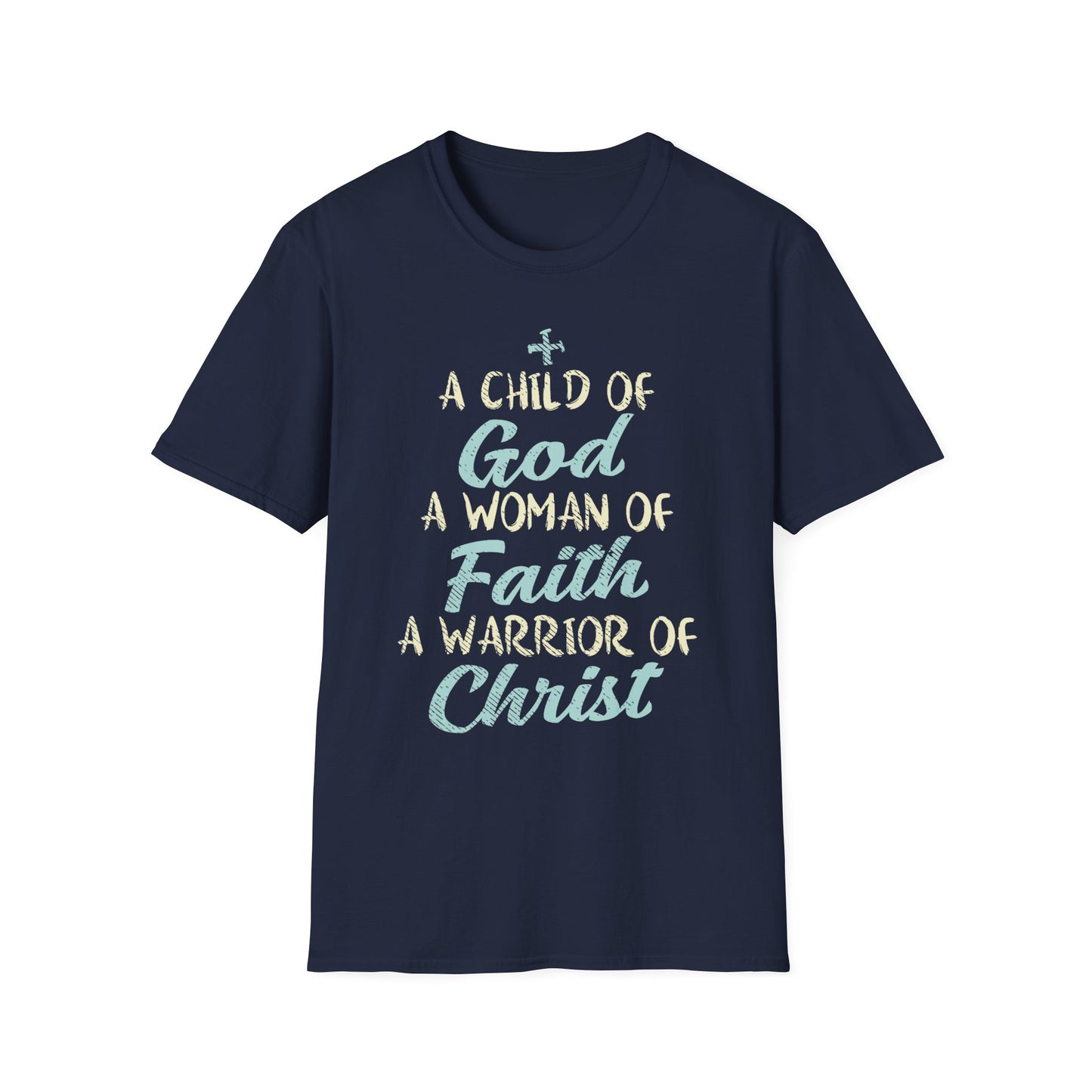 Faith Warrior T-Shirt | Inspirational Christian Tee, Spiritual Apparel, Gift for Believers, Religious Shirt, Motivational Wear