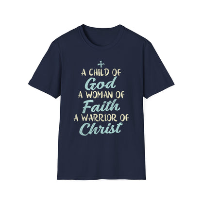 Faith Warrior T-Shirt | Inspirational Christian Tee, Spiritual Apparel, Gift for Believers, Religious Shirt, Motivational Wear