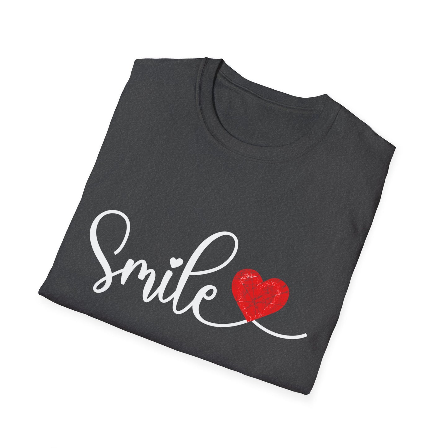 Smile Love Unisex Softstyle T-Shirt