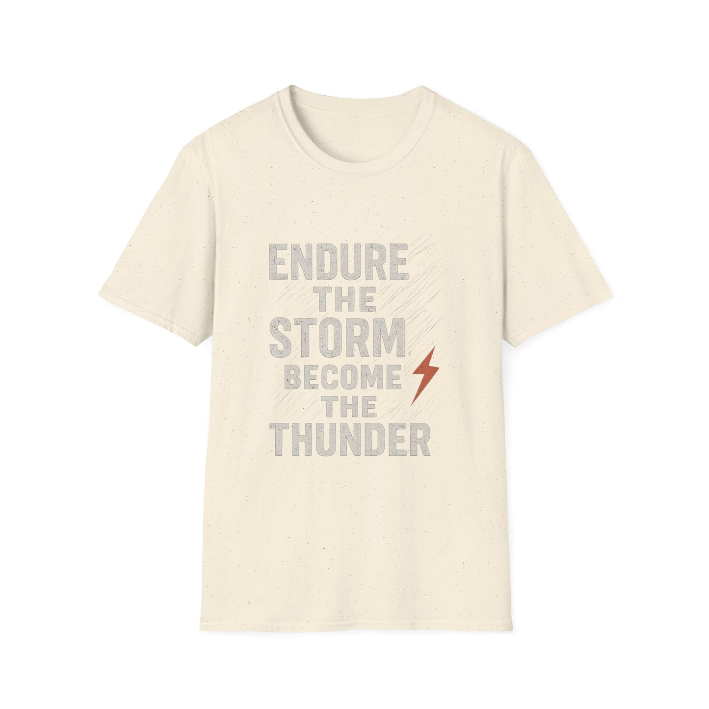 Inspirational Unisex T-Shirt - Endure the Storm Become the Thunder, Motivational Gift, Casual Wear, Positive Affirmation Tee, Fitness [...]
