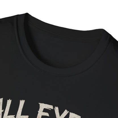 All Eyez on Me Skull Unisex T-Shirt | Casual Streetwear, Music Vibe Tee, Cool Graphic Apparel, Hip-Hop Fashion, Gift for Music Lovers