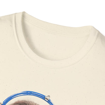 Funny Monkey Softstyle T-Shirt - Middle Finger Simian Humor