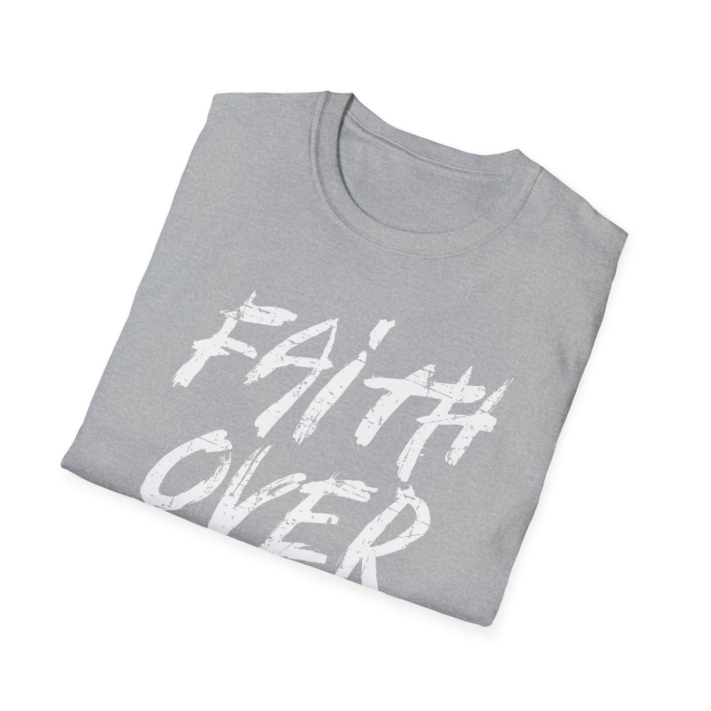 Faith Over Fear Unisex Softstyle T-Shirt