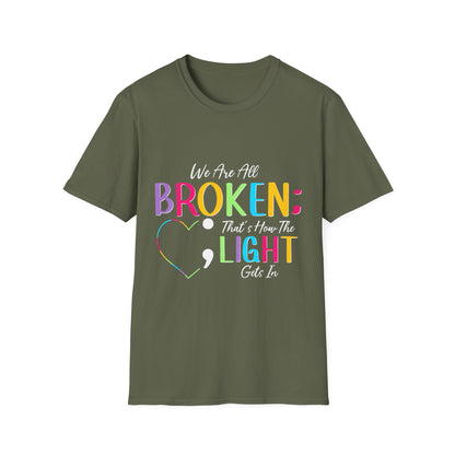 Broken Light Inspirational T-Shirt