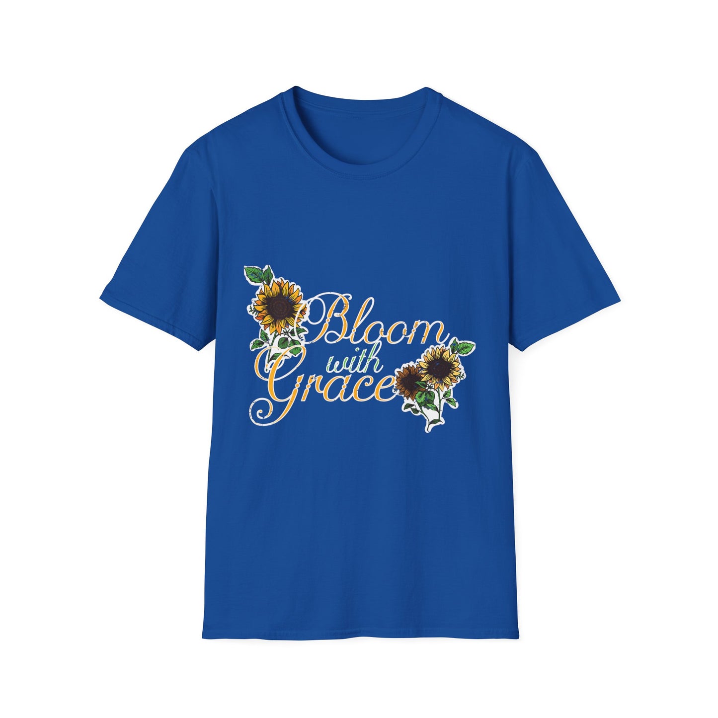 Bloom with Grace Sunflower T-Shirt for Nature Lovers