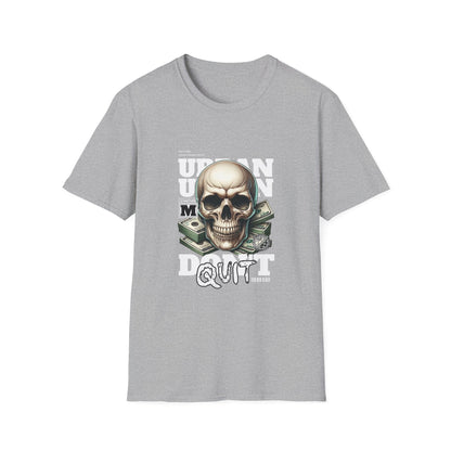 Urban Skull Graphic T-Shirt, Casual Style, Unisex Tee, Festival Wear, Gift for Friends, Streetwear, Halloween Fashion