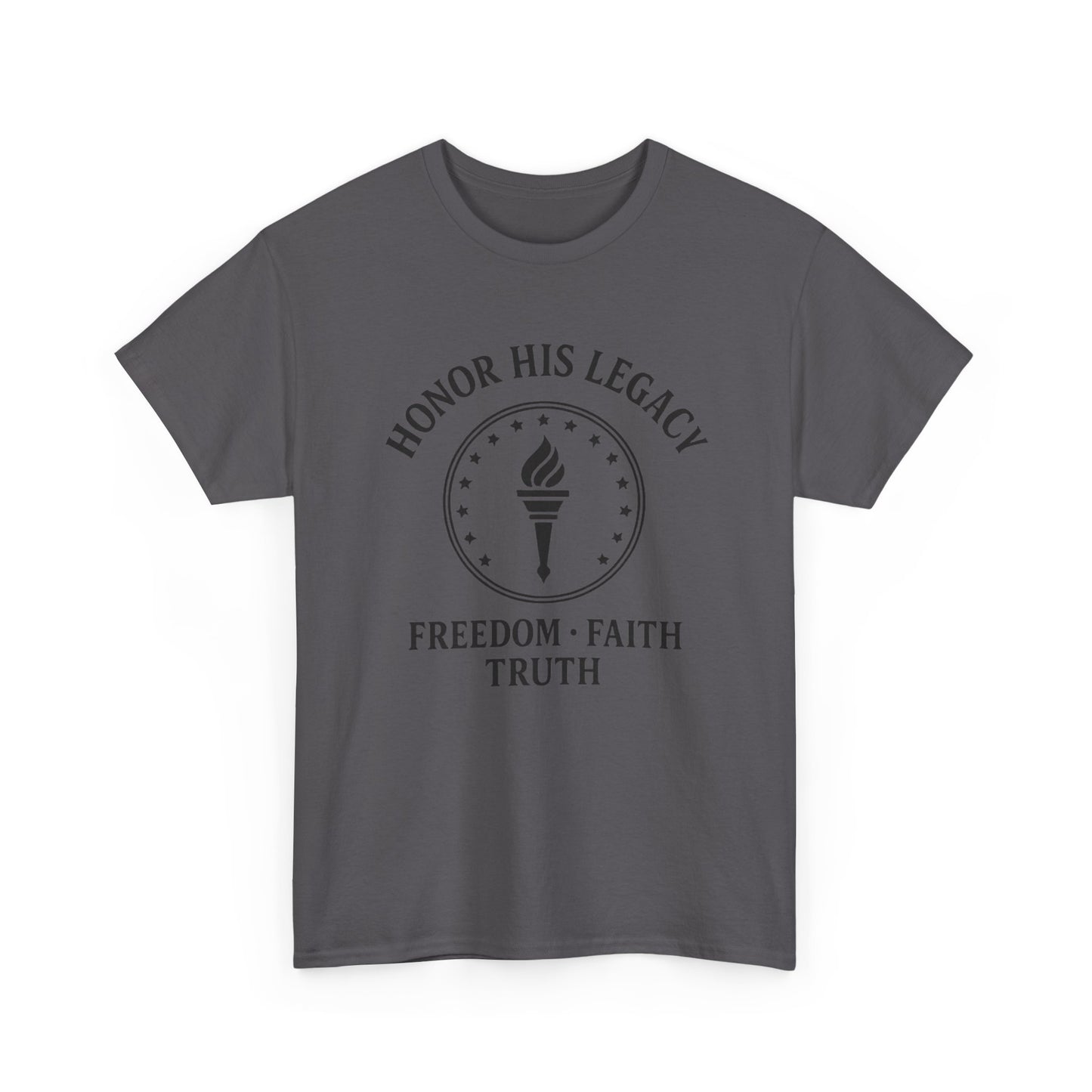 Unisex Tribute Tee - Honor His Legacy, In Memory of Loved Ones, Comfort Wear for Memorials, Faith-Based Apparel, Support Causes