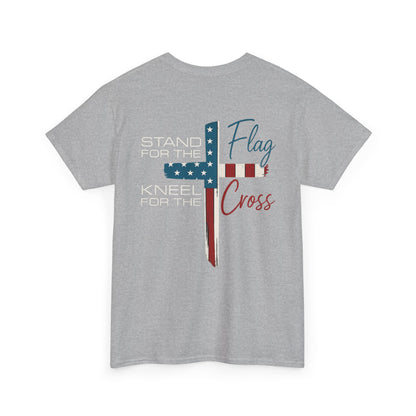 Patriotic Graphic Tee, Religious T-Shirt, Faith-Based Apparel, 4th of July Shirt, Inspirational Clothing