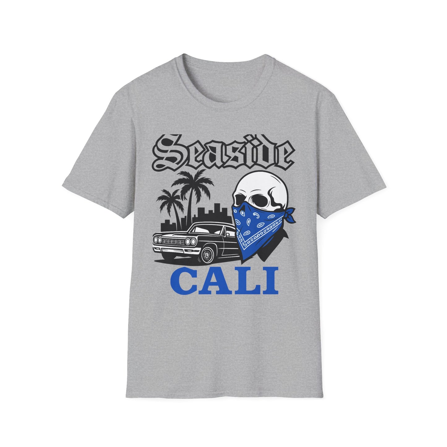 Cali Vibes Graphic Tee | Unisex Softstyle T-Shirt, Seaside Shirt, Casual Wear, Beach Life, Gift for Him/Her