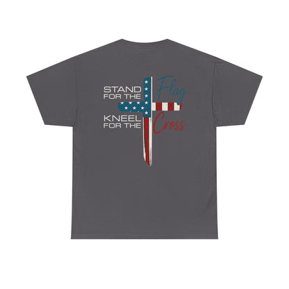 Patriotic Graphic Tee, Religious T-Shirt, Faith-Based Apparel, 4th of July Shirt, Inspirational Clothing
