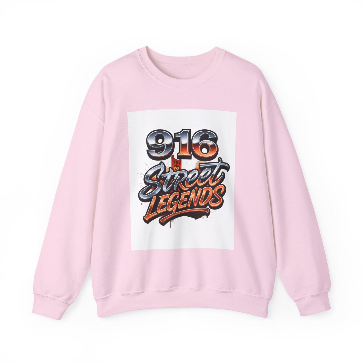 Street Legends Unisex Crewneck Sweatshirt, Urban Fashion, Cozy Streetwear, Gift for Him/Her, Casual Layering