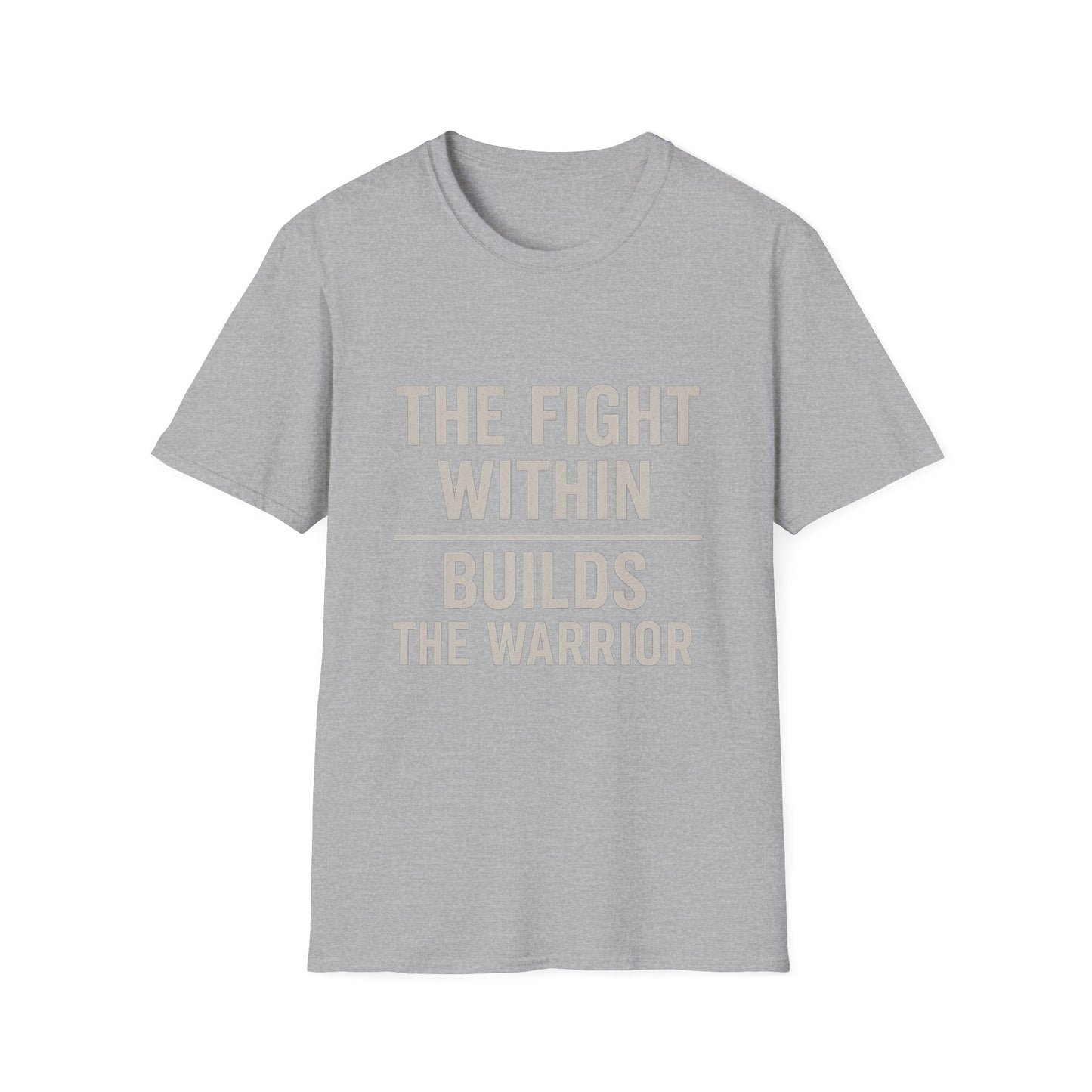 Warrior Spirit T-Shirt - Motivational Shirt, Inspirational Gift, Relaxed Fit Tee, Casual Wear, Fitness Apparel