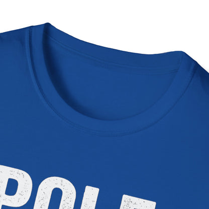 Pole Dancing Tryouts Unisex Softstyle T-Shirt, Fun Workout Tee, Fitness Gift, Dance Class Shirt, Gym Apparel, Sporty Outfit