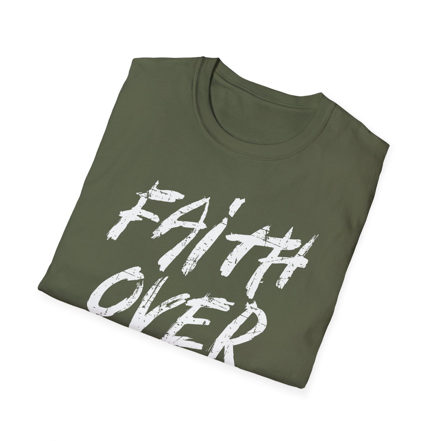 Faith Over Fear Unisex Softstyle T-Shirt