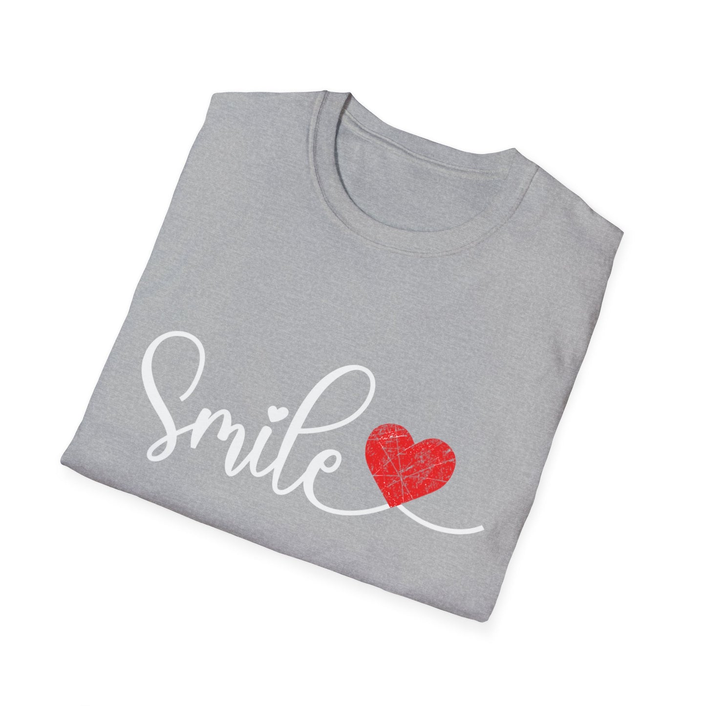 Smile Love Unisex Softstyle T-Shirt