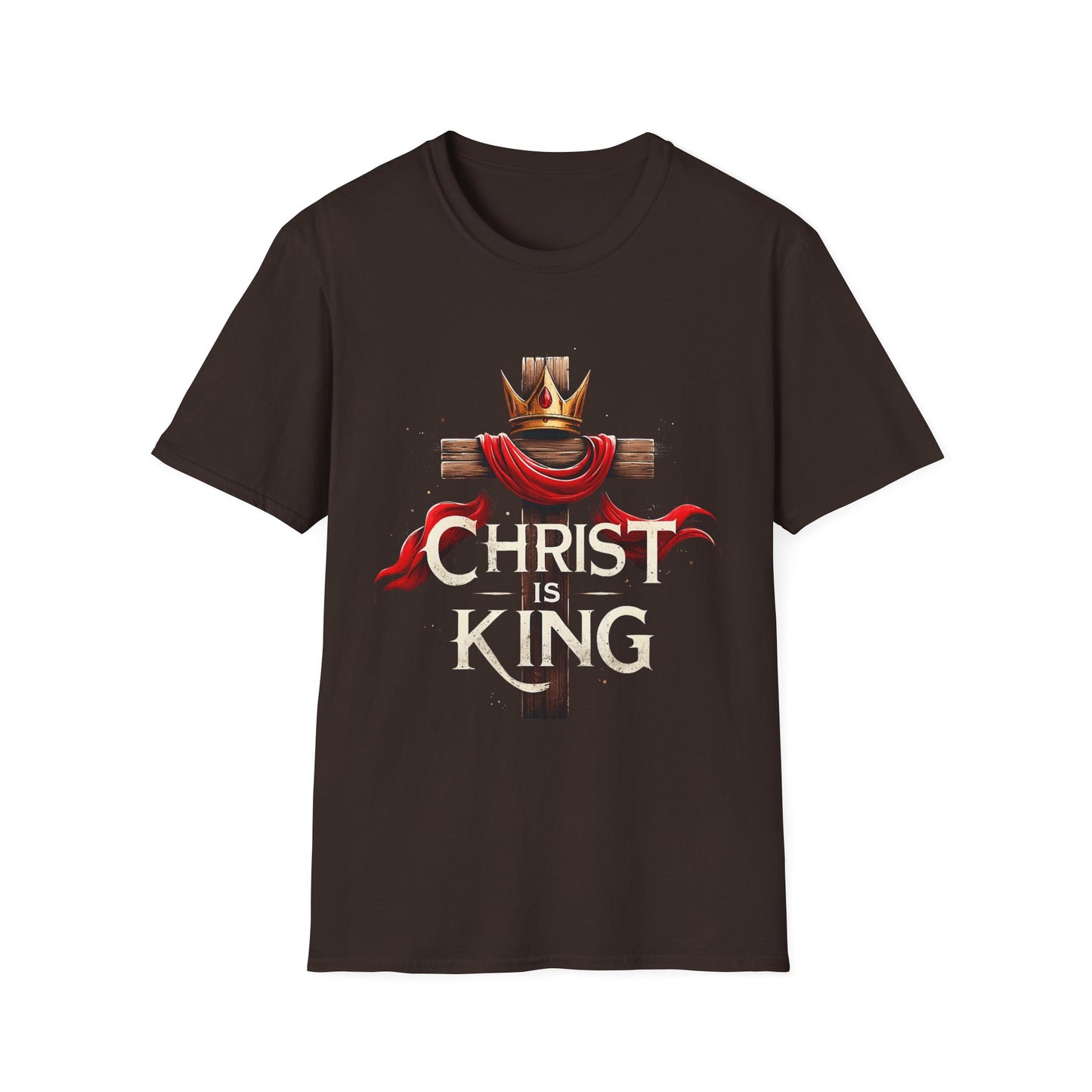 Christ is King T-Shirt, Unisex Softstyle Tee for Religious Celebrations, Gift for Church Events, Faith-Based Apparel, Comfortable [...]