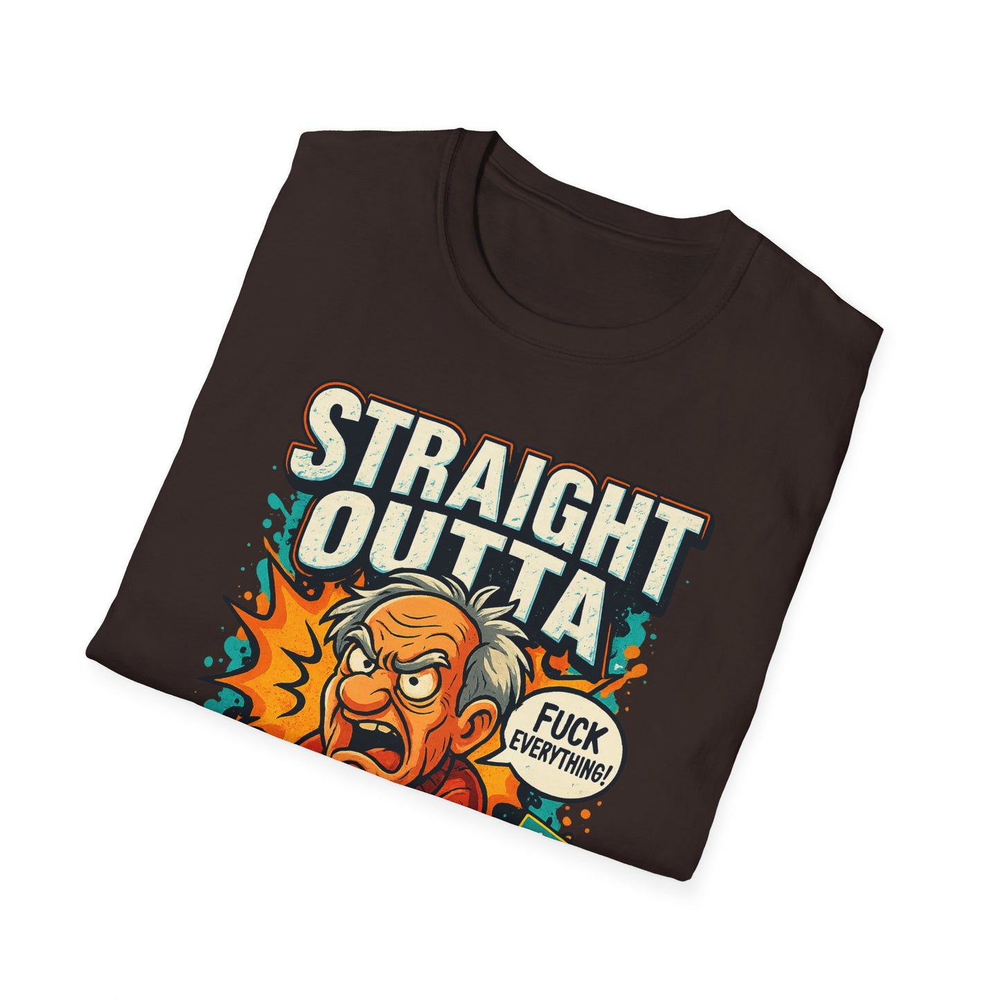 Unisex Graphic T-Shirt, Funny Quote Tee, Straight Outta Patience Shirt, Casual Wear, Gifts for Him/Her