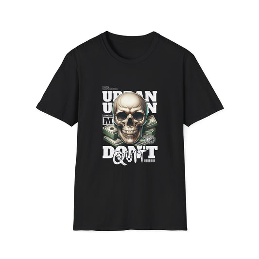 Urban Skull Graphic T-Shirt, Casual Style, Unisex Tee, Festival Wear, Gift for Friends, Streetwear, Halloween Fashion