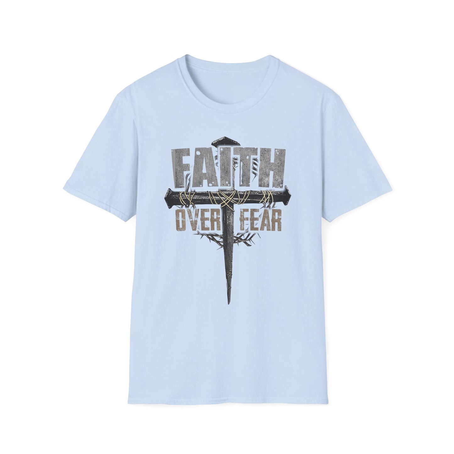 Faith Over Fear Unisex Softstyle T-Shirt | Motivational Tee for Everyday Wear, Inspirational Shirt, Gift for Friends, Christian [...]