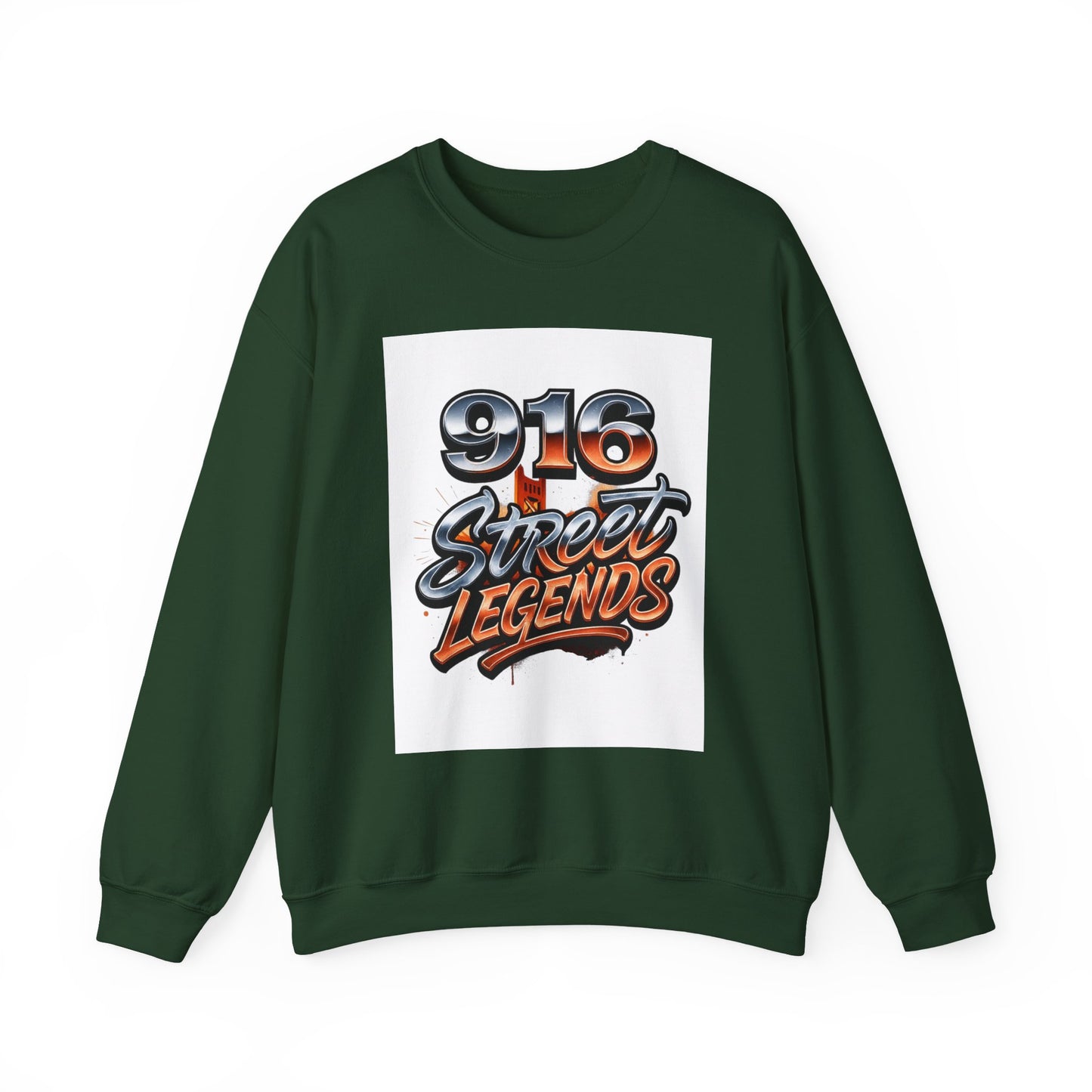 Street Legends Unisex Crewneck Sweatshirt, Urban Fashion, Cozy Streetwear, Gift for Him/Her, Casual Layering