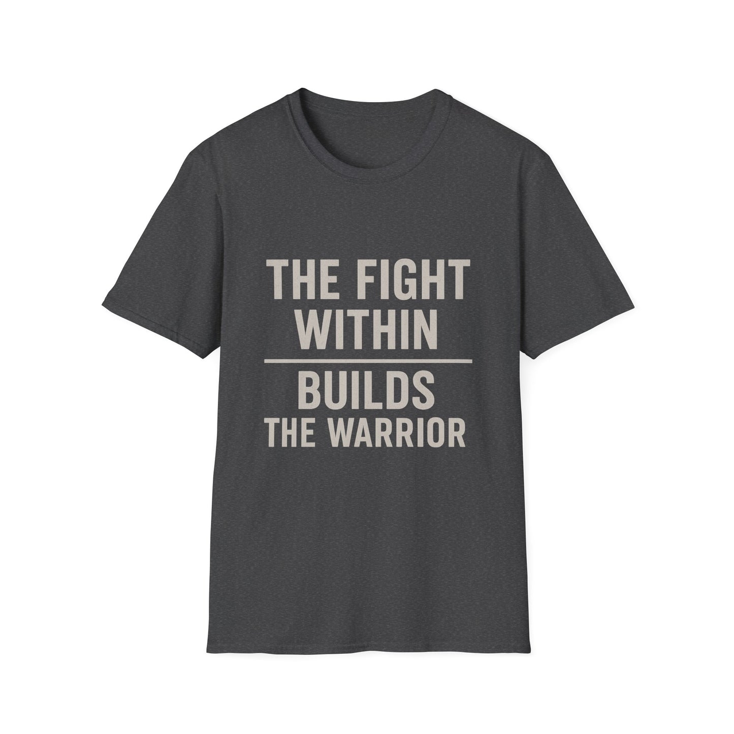 Warrior Spirit T-Shirt - Motivational Shirt, Inspirational Gift, Relaxed Fit Tee, Casual Wear, Fitness Apparel