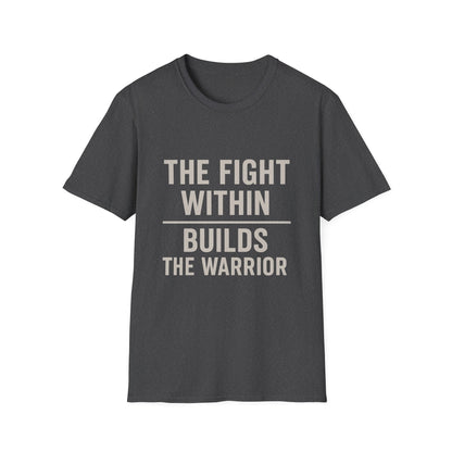 Warrior Spirit T-Shirt - Motivational Shirt, Inspirational Gift, Relaxed Fit Tee, Casual Wear, Fitness Apparel