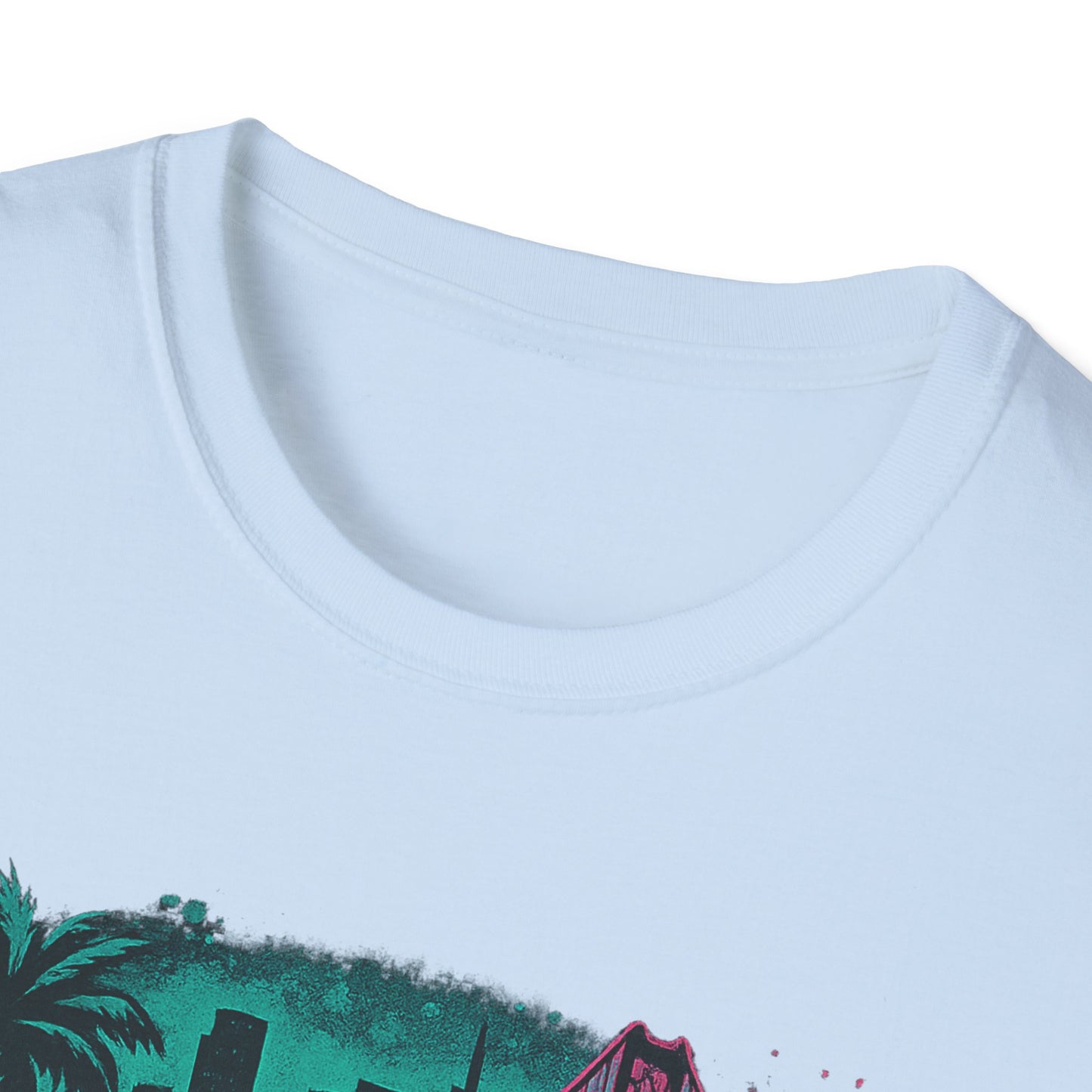 Hella Vibin' Unisex Softstyle T-Shirt, Summer Vibes, Festival Wear, Gift for Friends, Casual Lifestyle, Retro Design