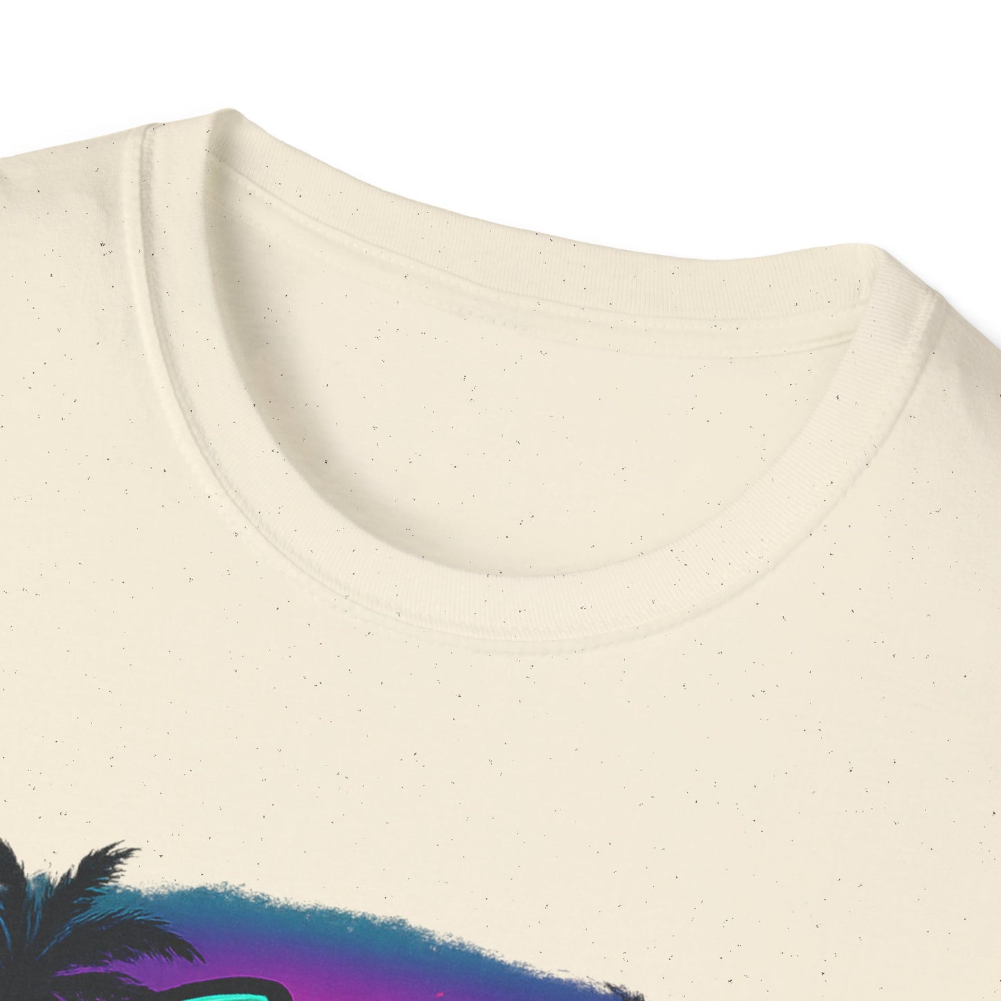 Stay Vibin' Unisex Softstyle T-Shirt, Retro Summer Tee, Cool Graphic Shirt, Gifts for Him, Beach Party Apparel, Casual Wear